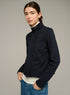 Fitted short knit jacket
