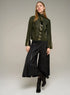 Cotélac Fitted pleated long-sleeve shirt
