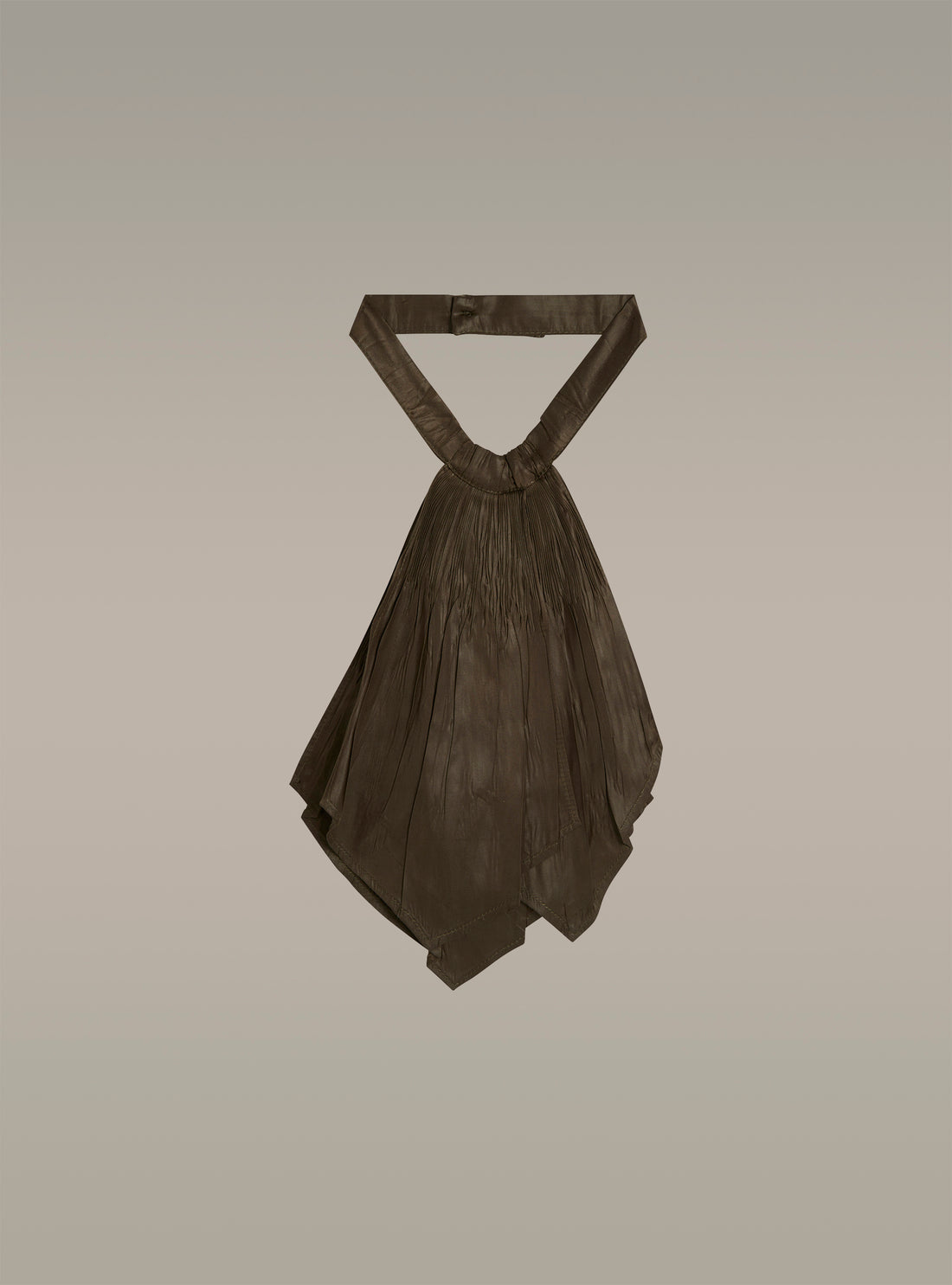 Pleated jabot