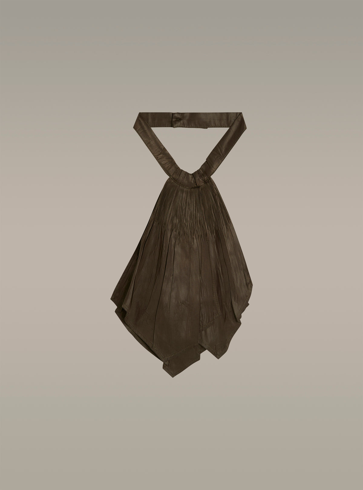 Pleated jabot