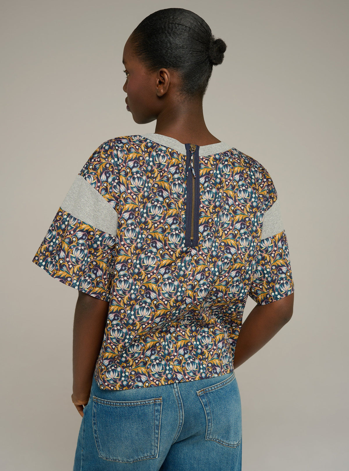 Cotélac Liberty-print blouse