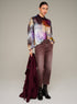 Cotélac Printed oversized long-sleeve shirt