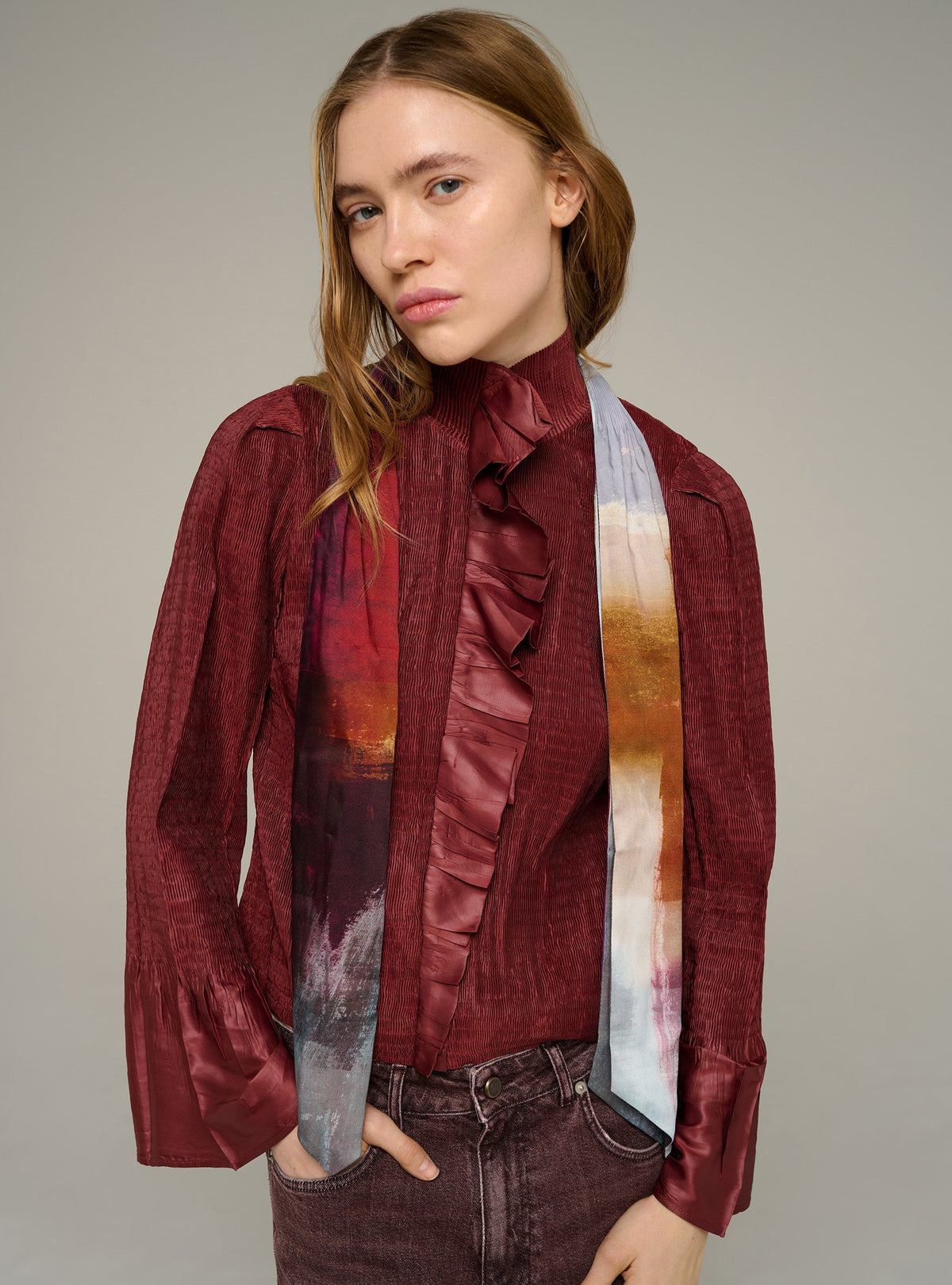 Cotélac Printed tie