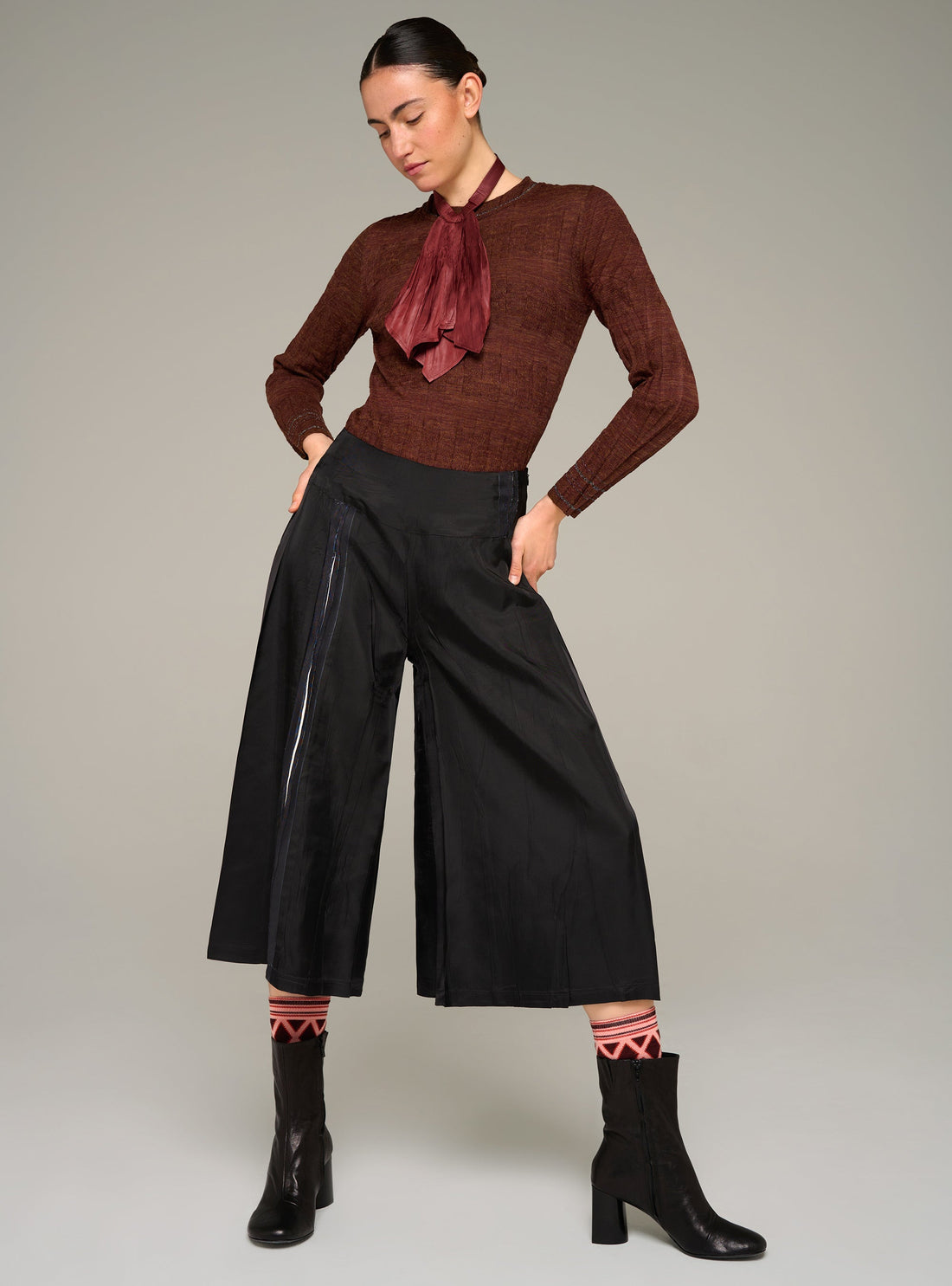 Cotélac Wide-leg skort