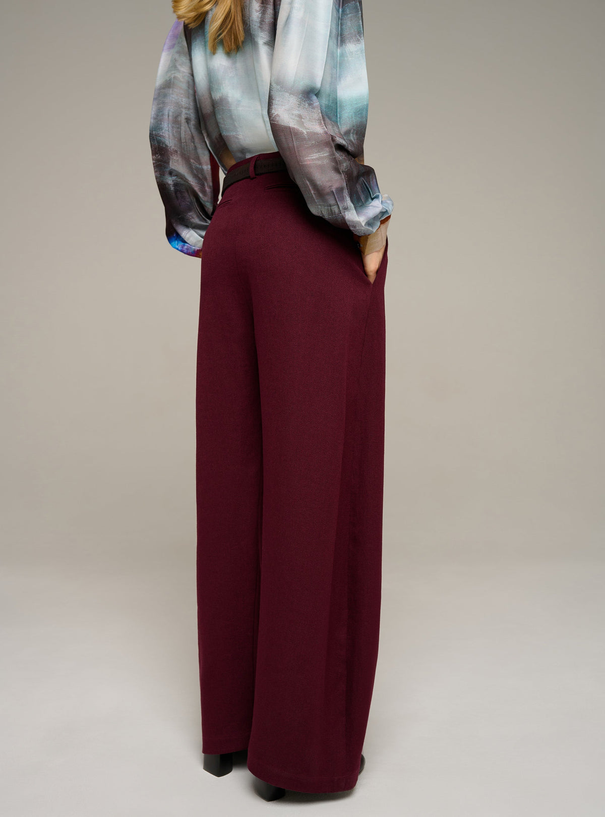 Cotélac Barrel-leg pants