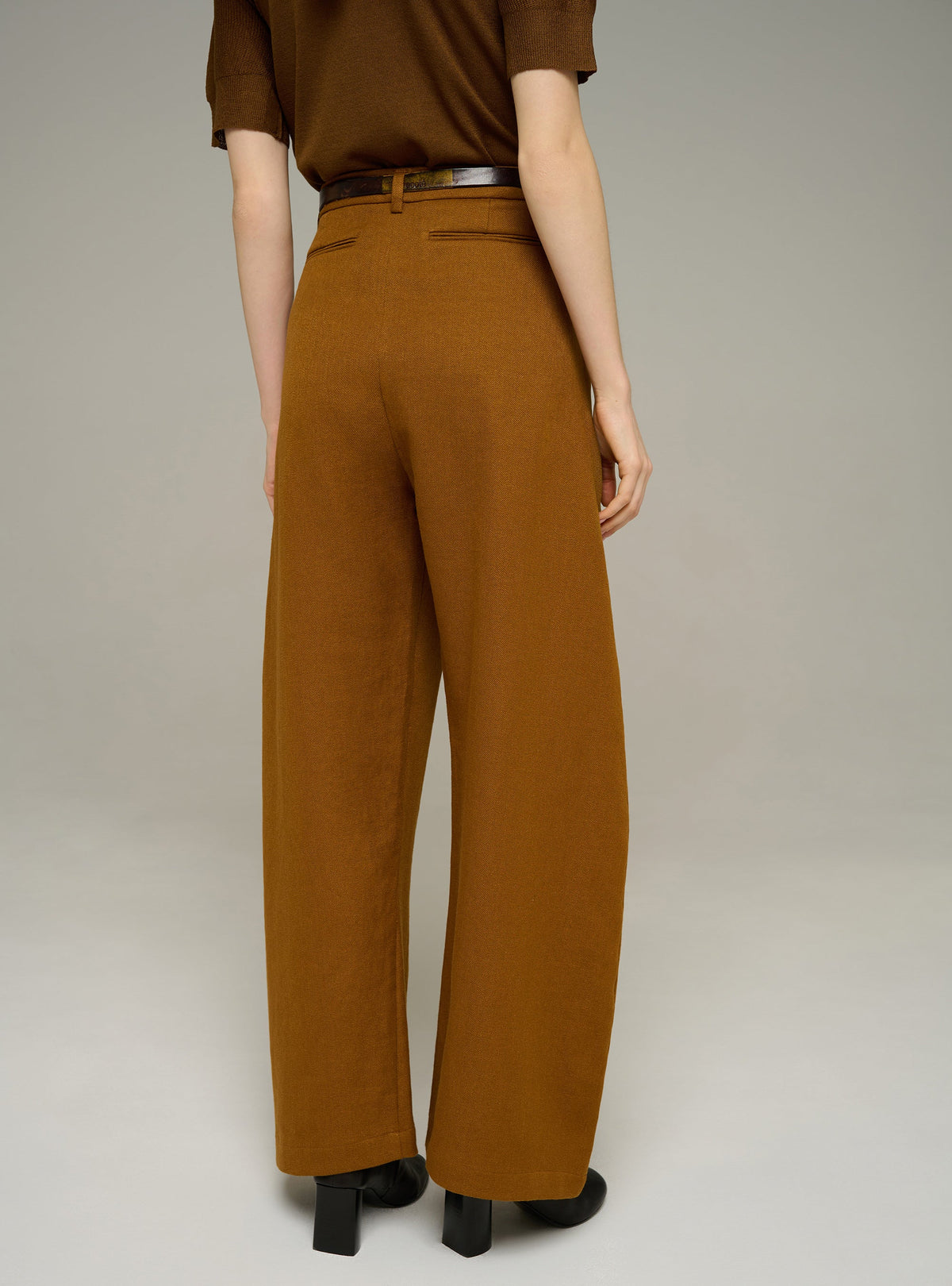 Cotélac Barrel-leg pants