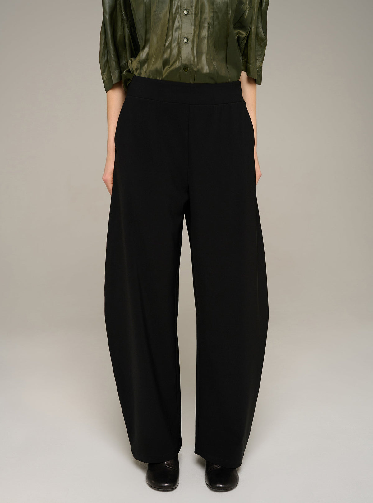 Cotélac Barrel-leg pants