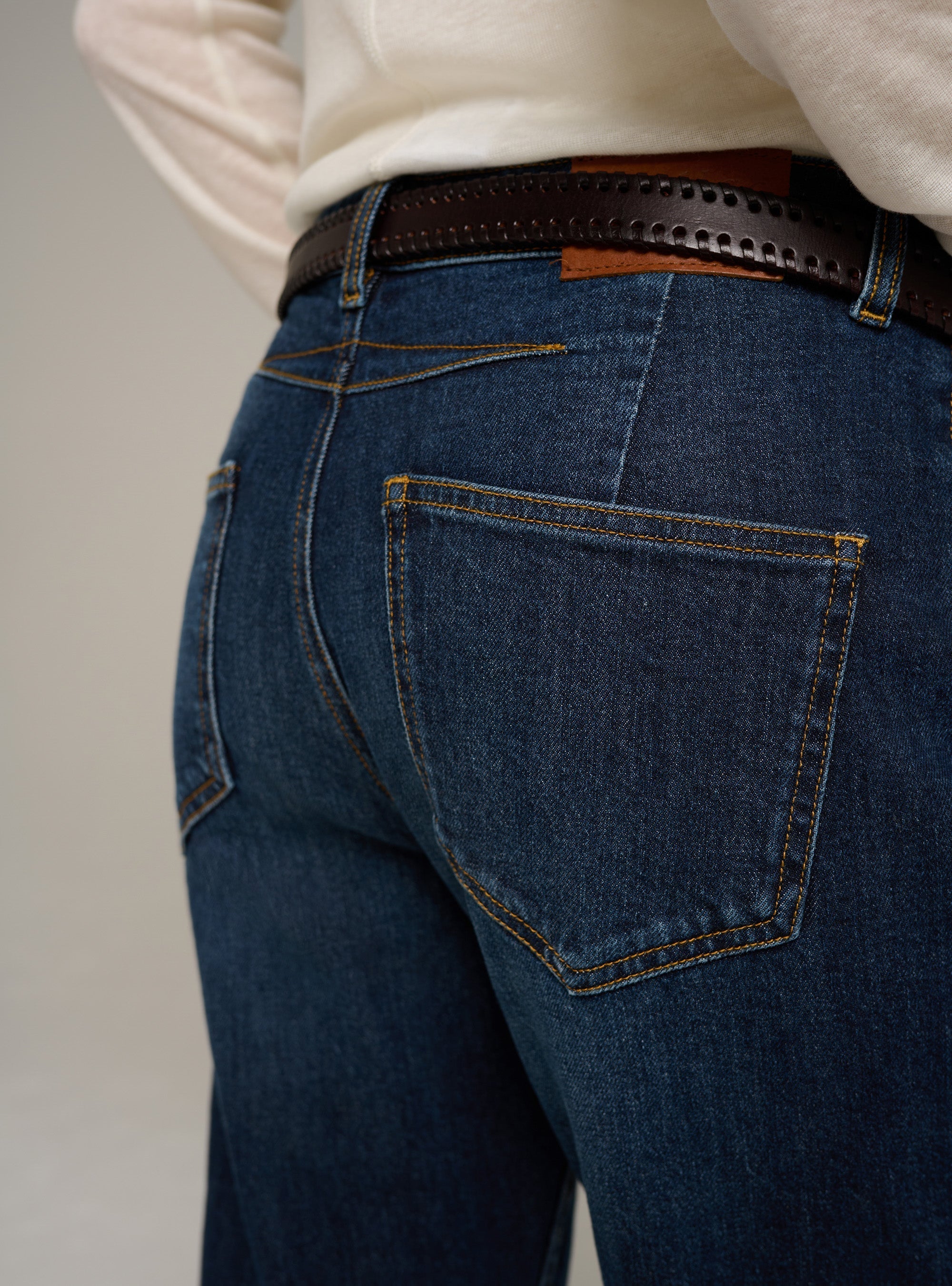 Cotélac Raw straight-leg jeans