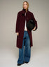 Cotélac Wool mock-neck coat