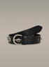 Leather belt